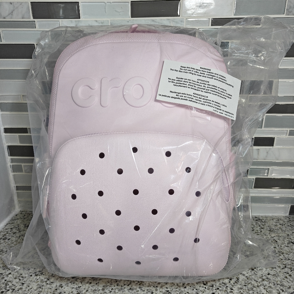 Crocs Classic Backpack (Pink Milk}